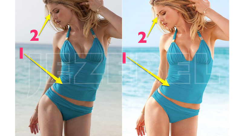 Illustration for article titled The Unretouched Images Victoria's Secret Doesn't Want You to See